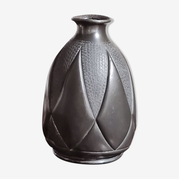 Tin vase by Plasait