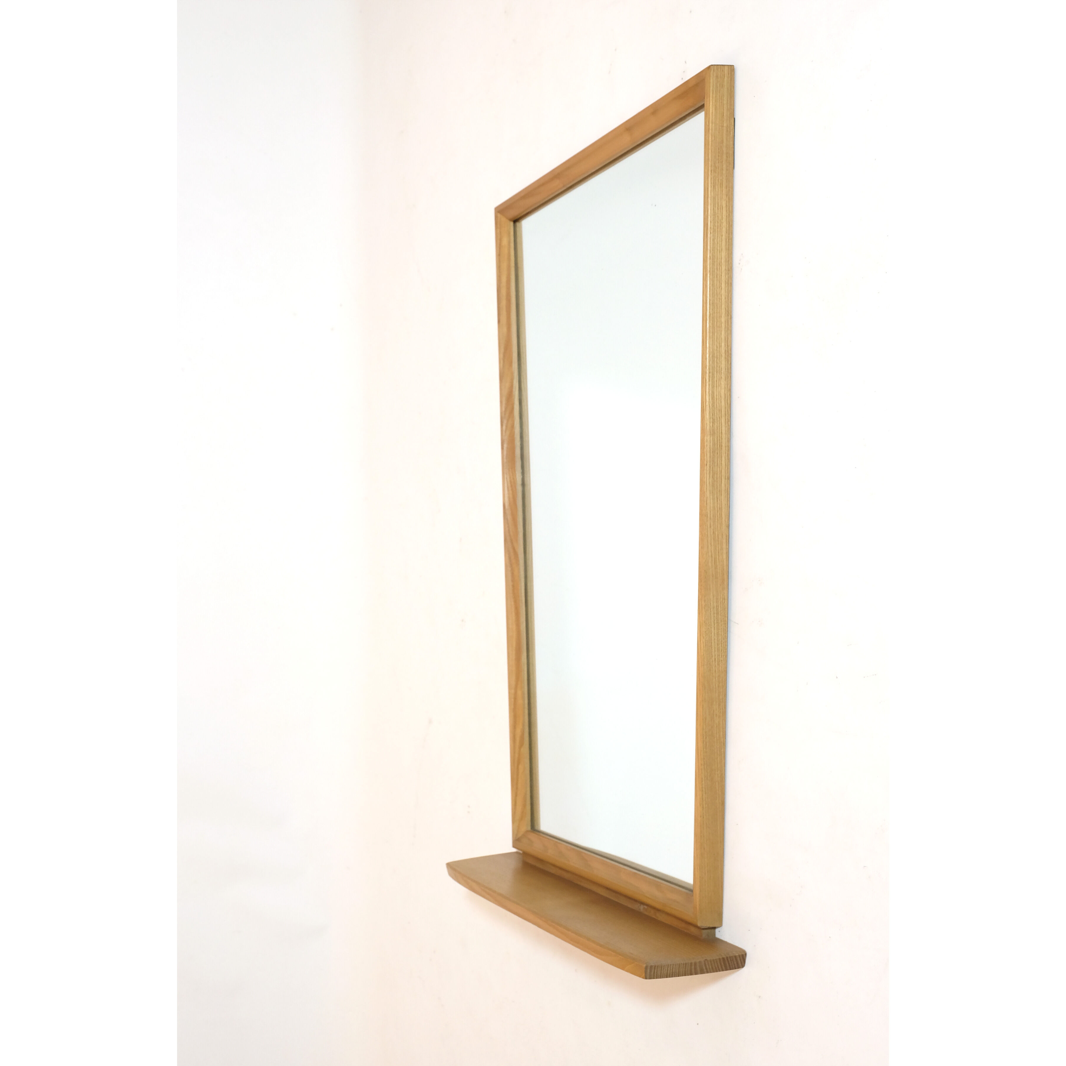 Mirror with tablet from the 60s, 101x53 cm
