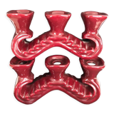Pair of ceramic candle holders year 50