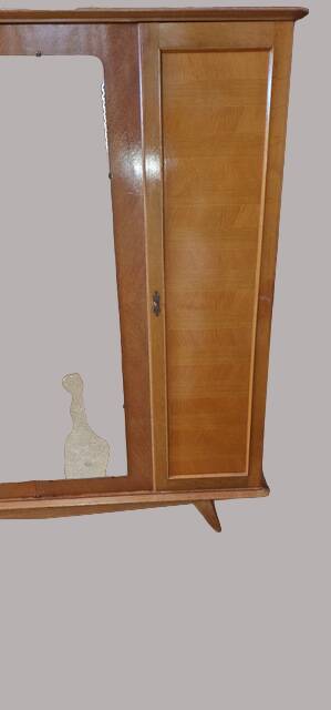 Armoire à glace vintage 50