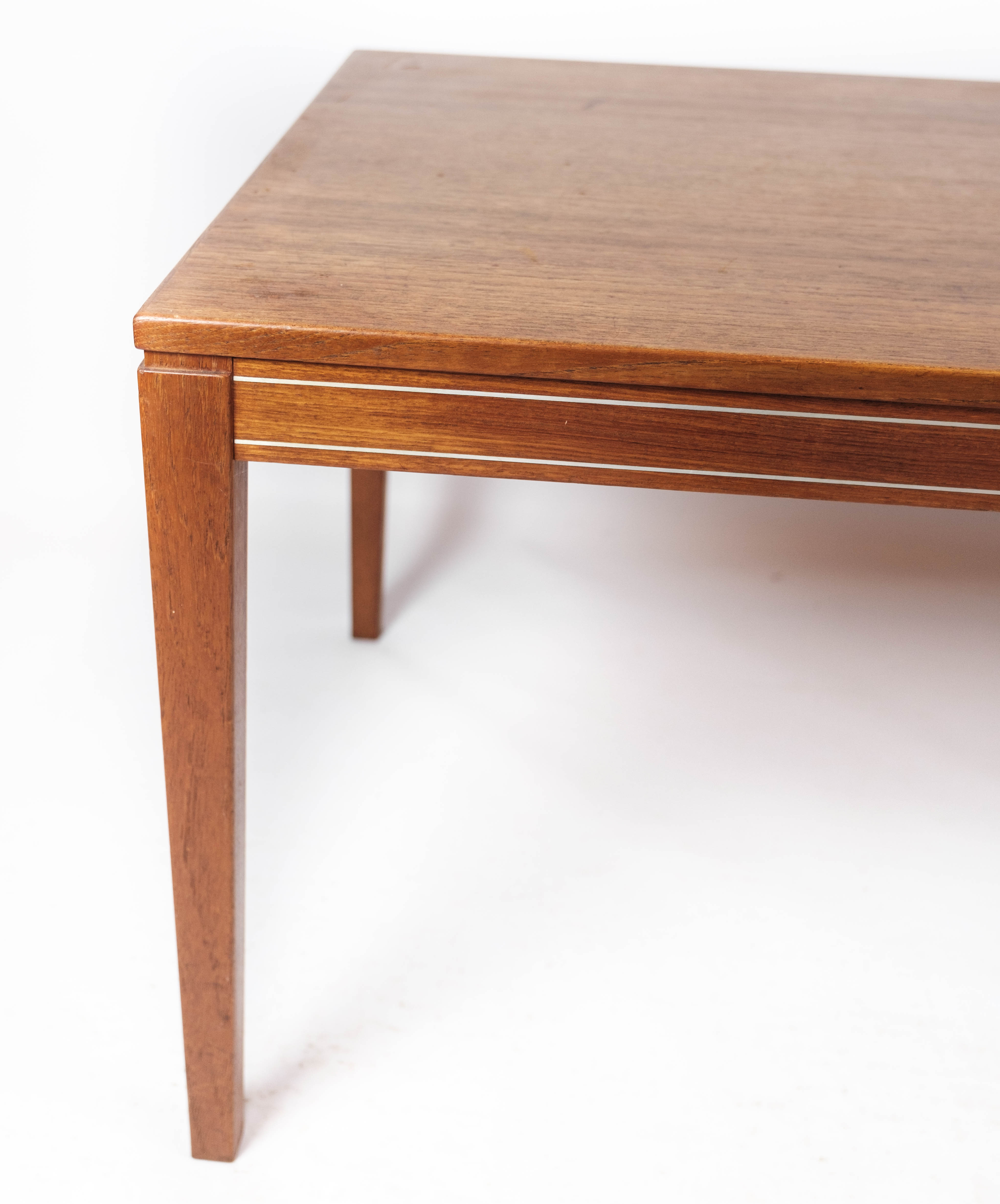 Coffee table in teak of Danish design from the 1960s