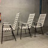 Vintage Garden Furniture Chairs Retro Design 70's Armchair