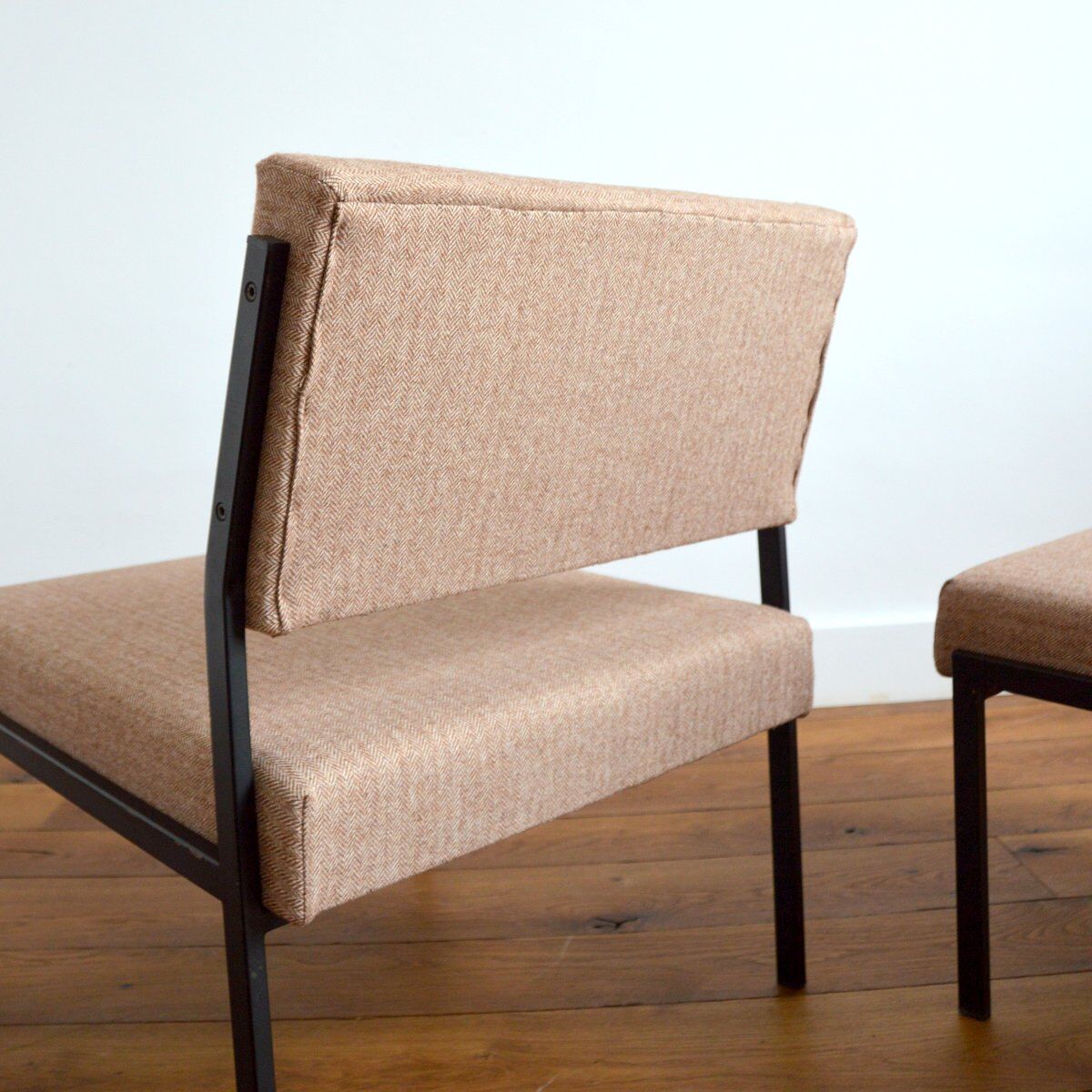 Pair of Modernist chairs by Gijs Van Der Sluis 1950s