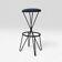 Stool (3) model CM127, Thonet, 1950