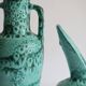 Pair of blue fat lava ceramics 60
