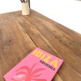 French farmhouse table in solid walnut, circa 1920