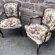 Pair of armchairs louis xv