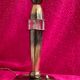 brass chalice lamp ezan type ice cube art deco elec original 37x20