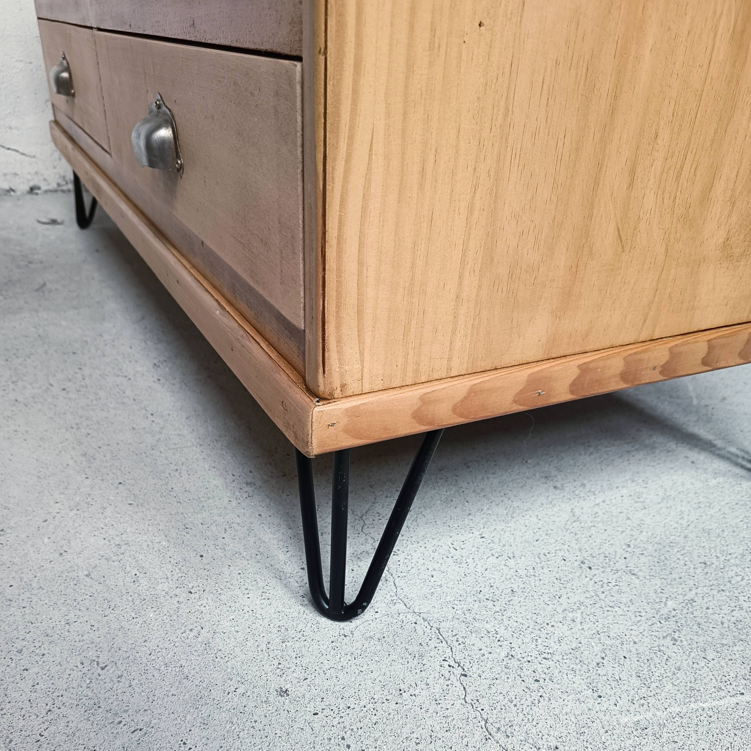 Industrial low cabinet