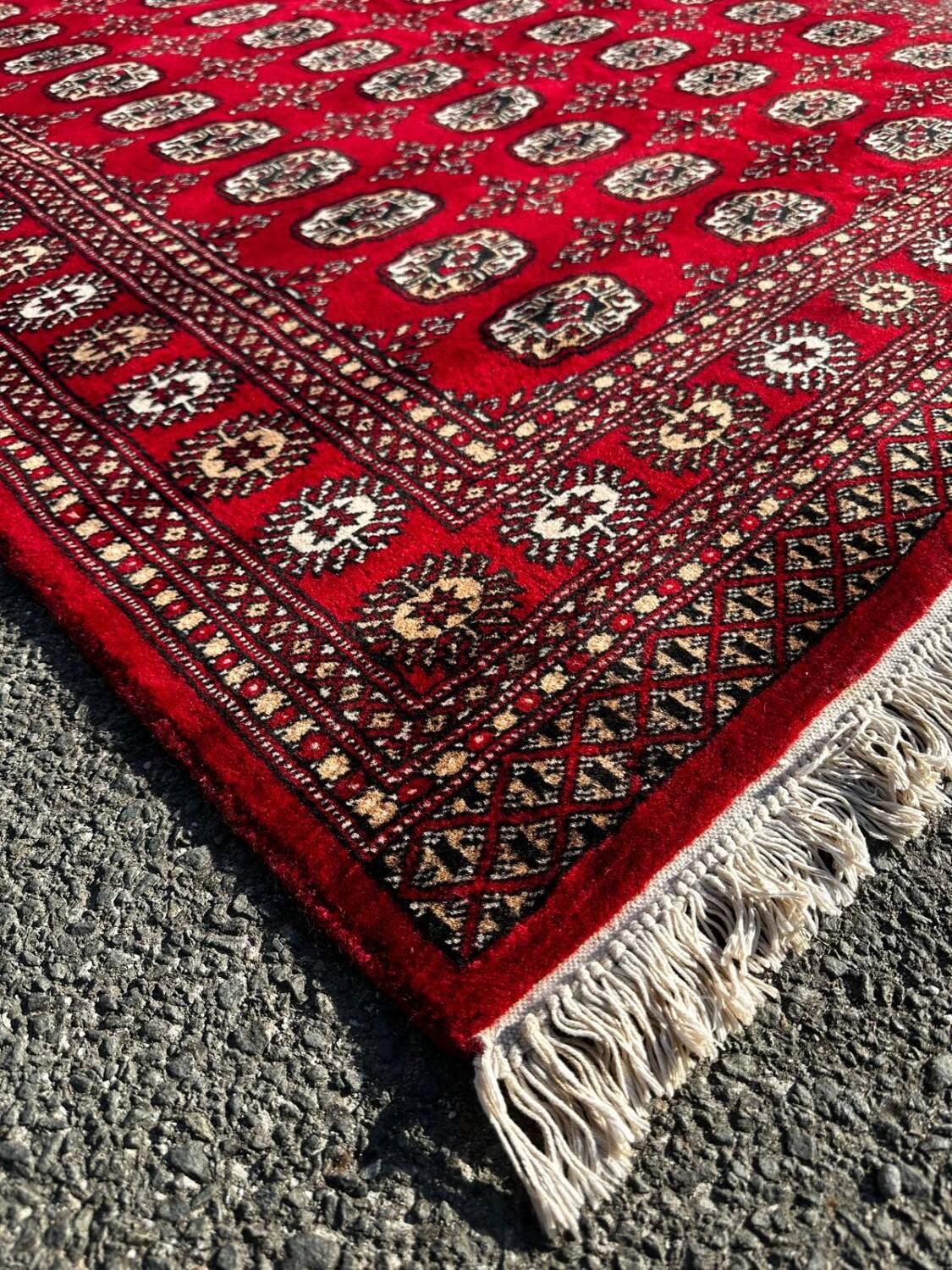 Handmade Bokhara carpet
