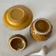 Vintage Pineapple Jam Pot in Barbotine