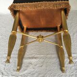 Brass tabouret of the 70s