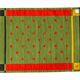 NOS Scandinavian 20th century modern flat weave rug by Karin Bernholm. 227/