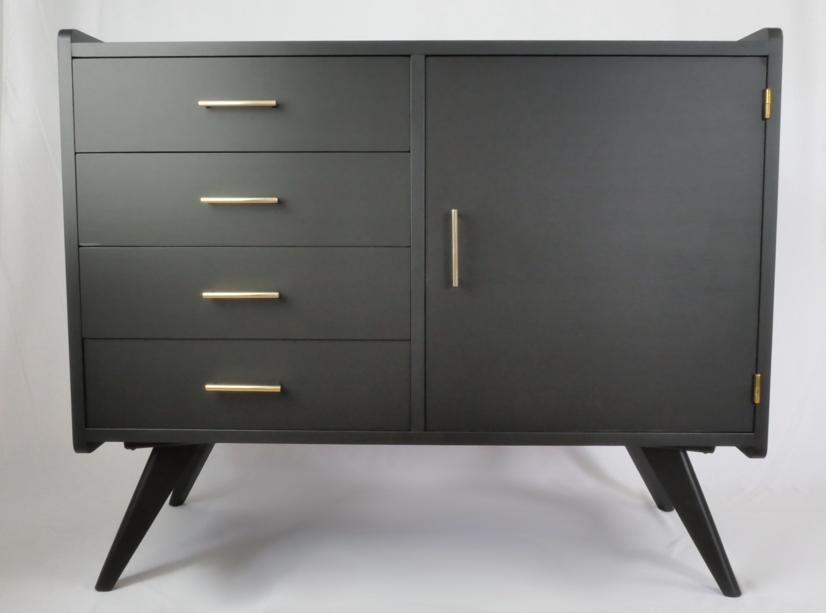 Black compass footboard