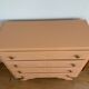 Commode vintage rose blush