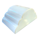 Leucos ceiling lamp "cloud" in opaline glass, ca 1980s