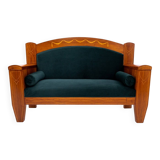 Antique sofa from Northern Europe, circa 1890.