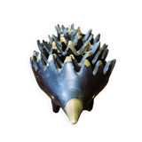 Set of 6 stackable bronze hedgehogs — Walter Bosse, 1920s