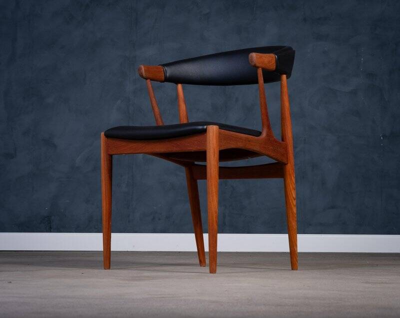 Modern Teak Armchair by Johannes Andersen, Denmark, 1960s