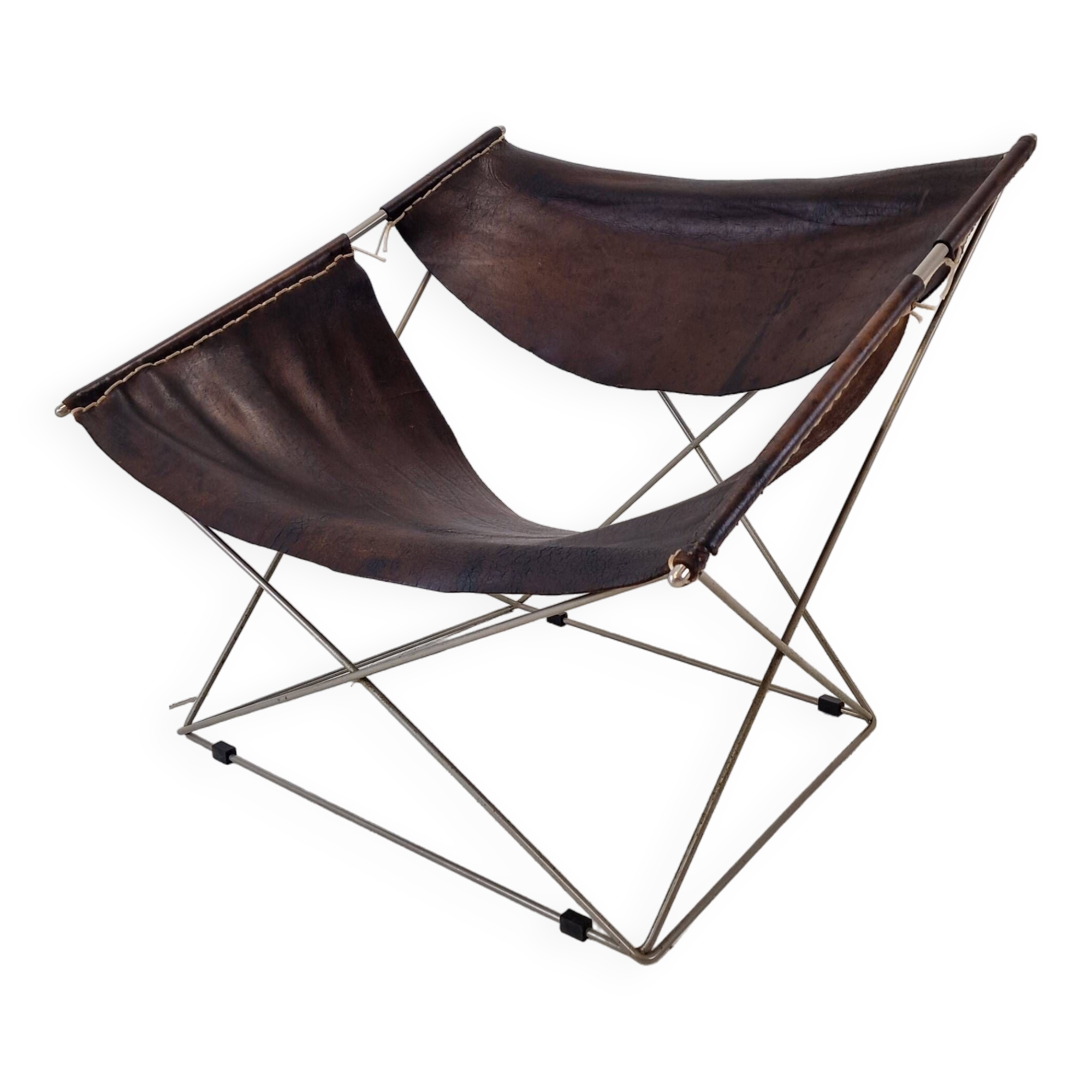 Mid Century F675 Butterfly Chair by Pierre Paulin for Artifort, 1960's