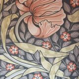 Art Deco glass-fronted Parisian buffet in raw wood