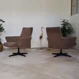 Pair of Czechoslovak swivel chairs year 70