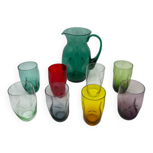 set de 8 verres et pichet