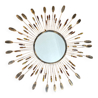 Vintage sun mirror