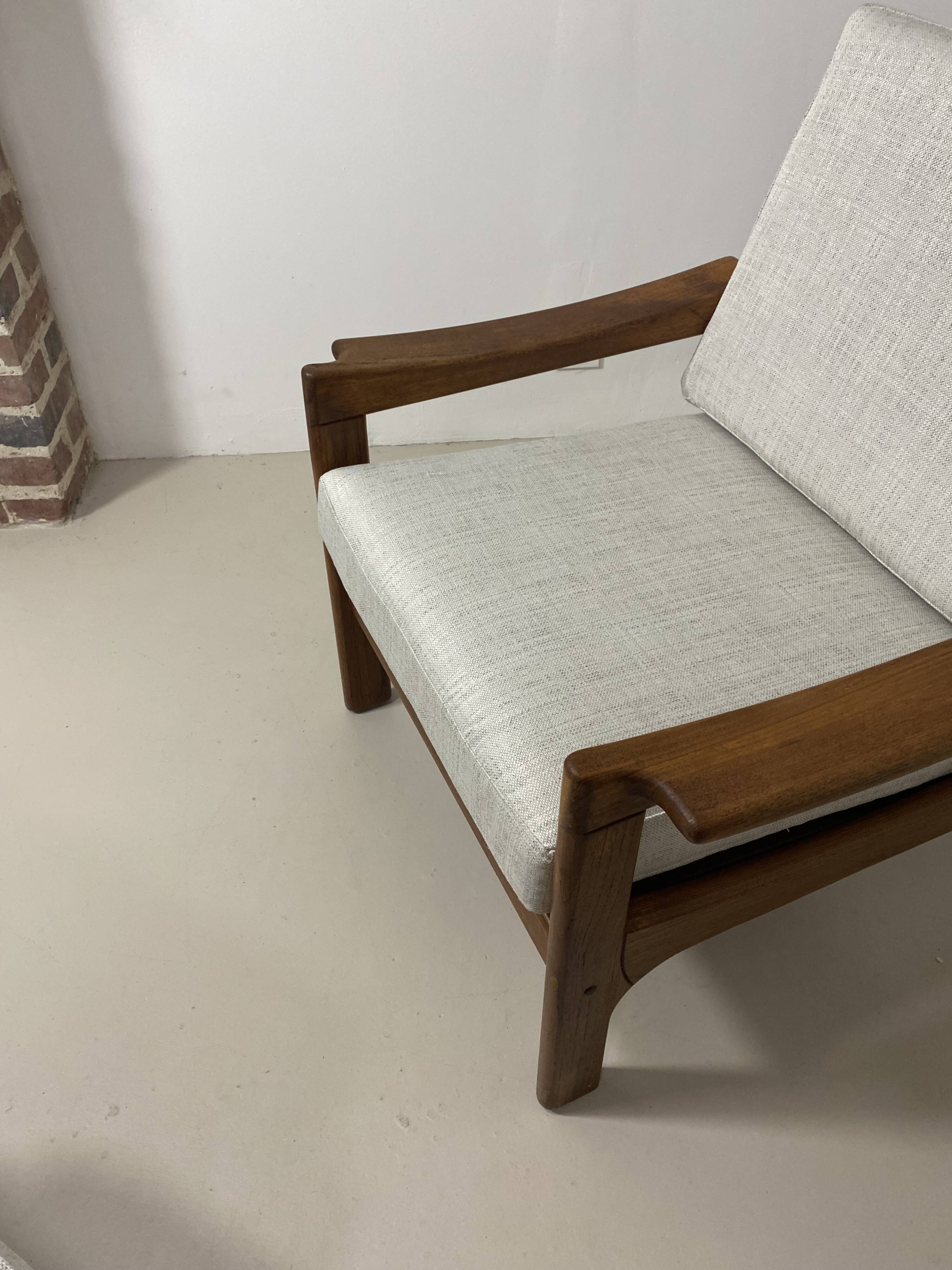 Danish armchair in teak, 1960s