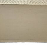 Vintage White Rattan and Cane Chest of Drawers from the 80s