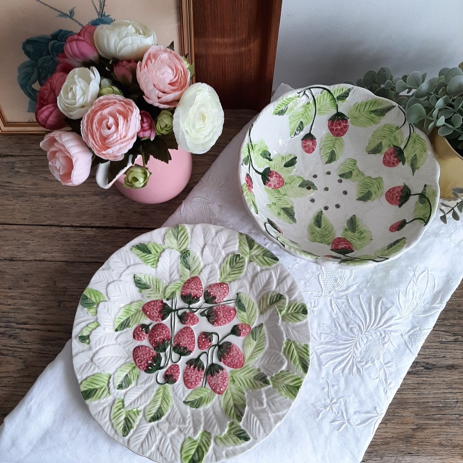 Slurry fruit plate and drainer