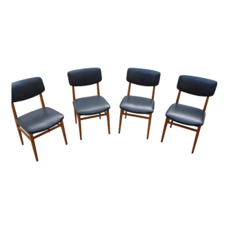4 scandinavian chairs