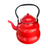 Vintage enamelled kettle