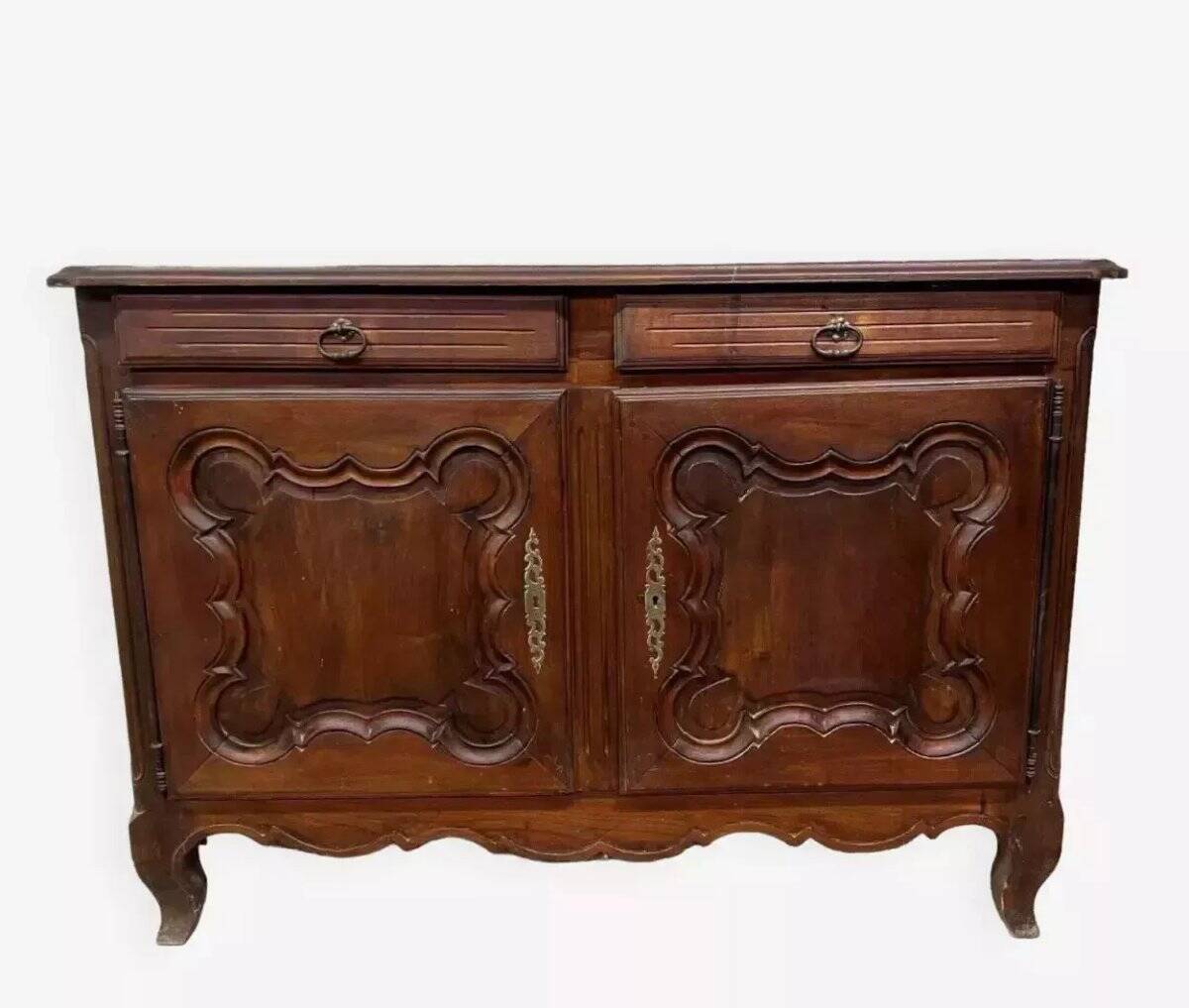 Louis XV style buffet in solid oak