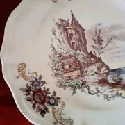 2 assiettes Sarreguemines Balmoral