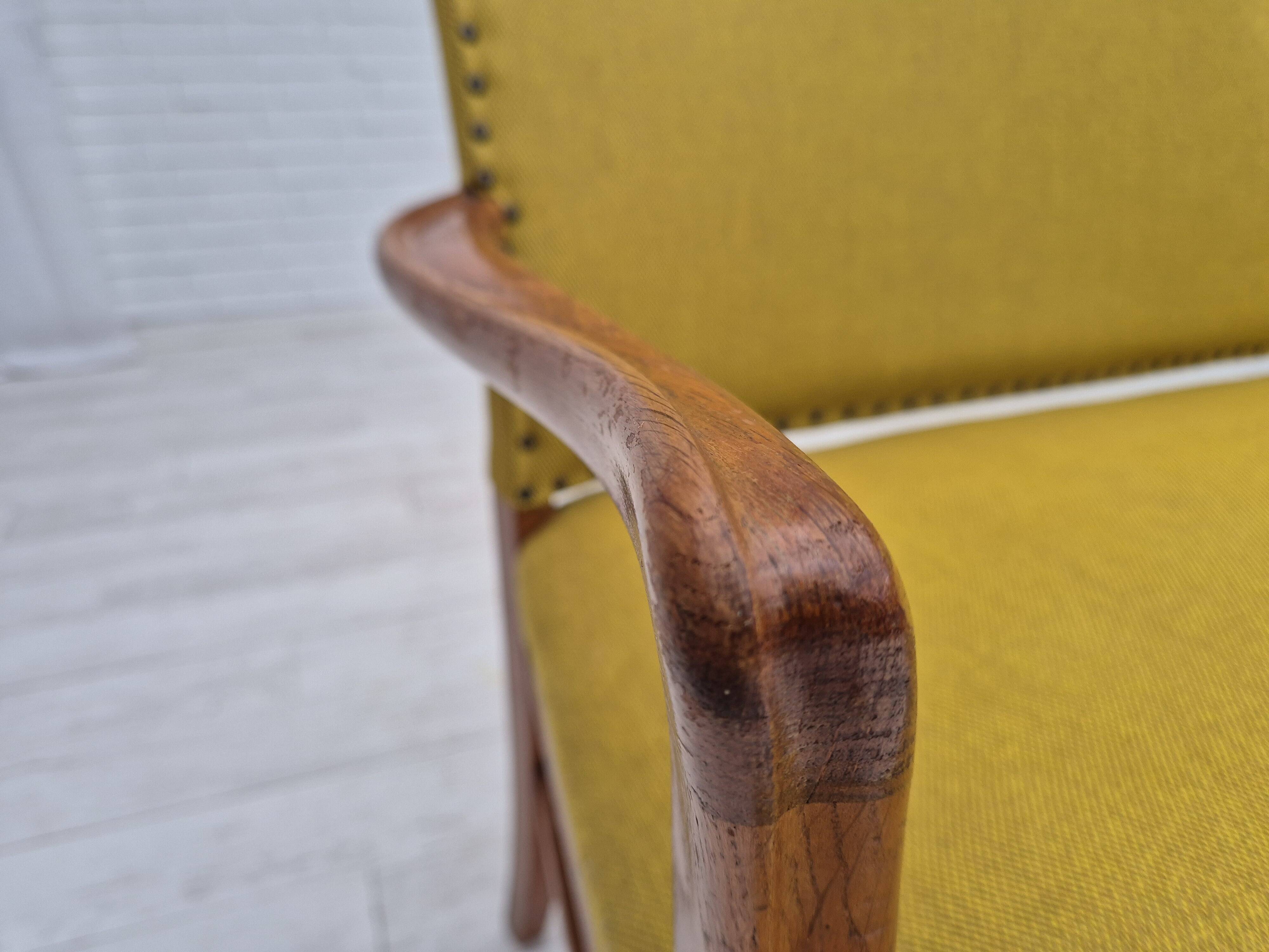 Canapé 2 places danois des années 1950 par Ehapa Møbler, état d'origine.