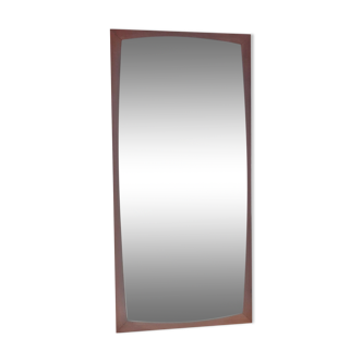 Scandinavian mirror 70s, 77x37 cm