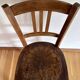 Chaise de bistrot en bois. estampillée luterma