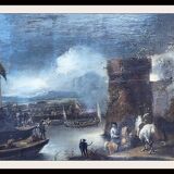 Tableau peinture Flamands du XVI ème siècle - Peinture à l'huile sur bois