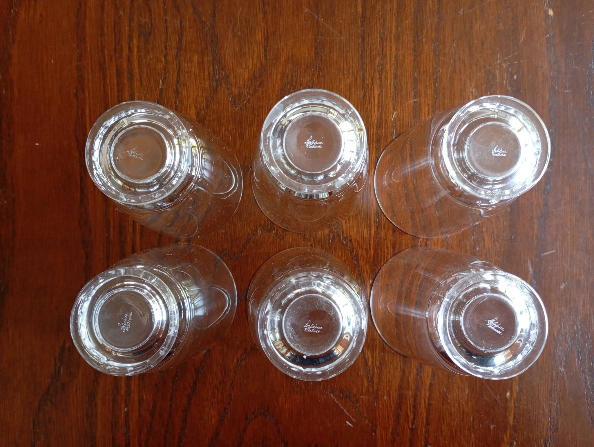 Port glasses 'Saint-Hubert' Lalique