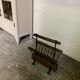 Brutalist magazine rack