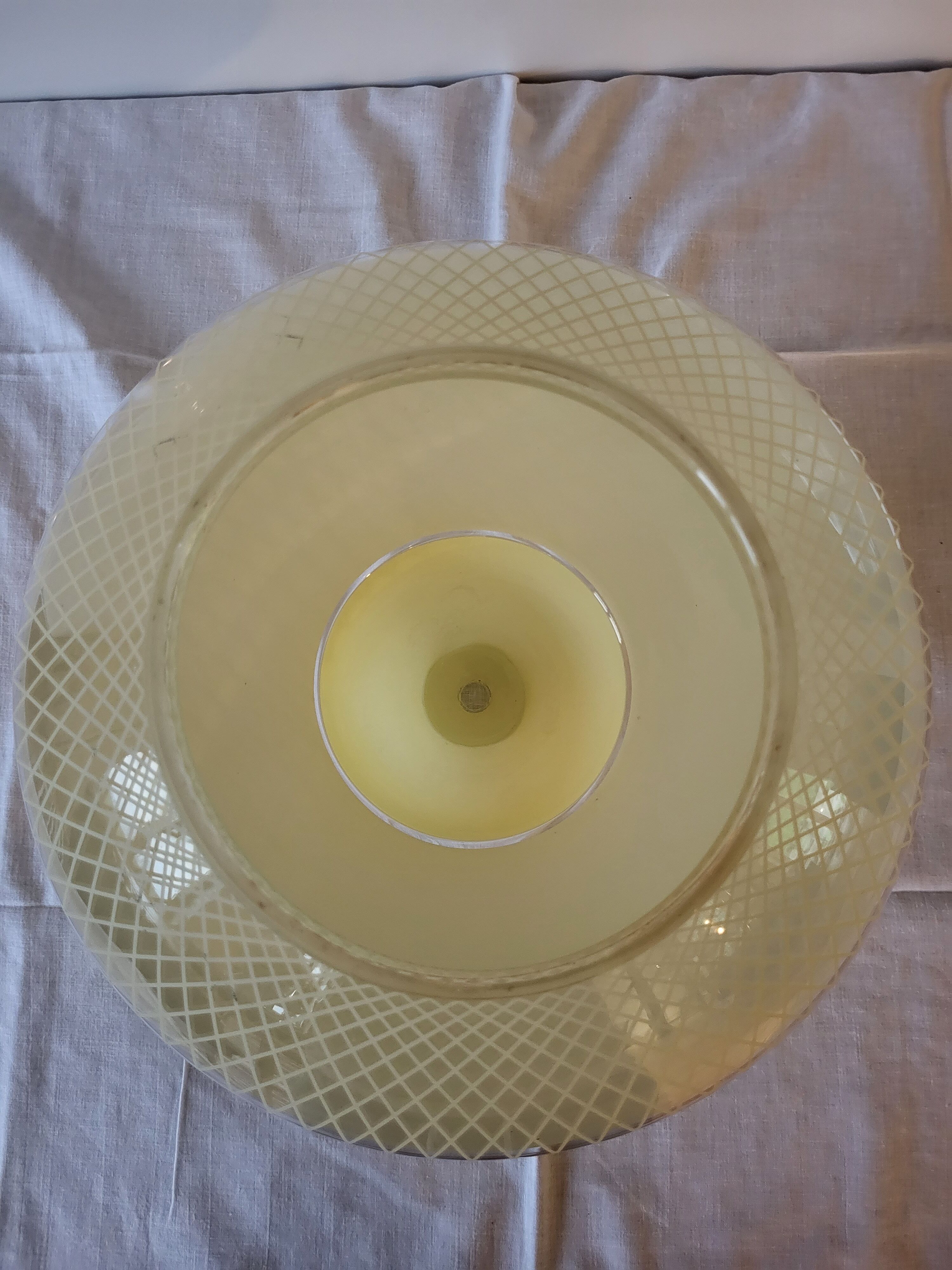 Vintage Glass Lampshade