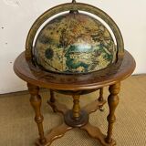 Bar globe world map