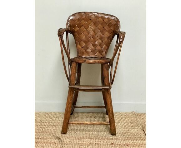 Chaise Haute Enfant En Chataignier Selency Chaise Haute Enfant En Chataignier Selency