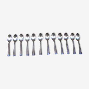 Box of twelve small spoons Ercuis