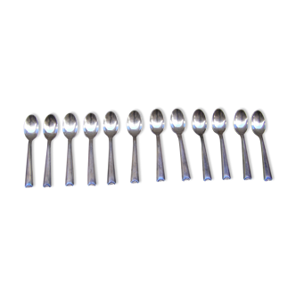 Box of twelve small spoons Ercuis