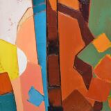 Michel Petiot, known as Micha, Composition for Violin No. 2, canvas