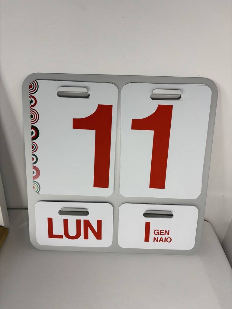 Enzo Mari Danese Perpetual Calendar Limited Edition 2015