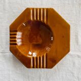 Large vintage modernist ceramic ashtray