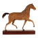 Horse sculpture by H. Fratin in wood, France, circa 1818.